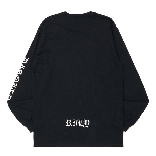 RILY Old English Tee LS 詳細画像 White 5