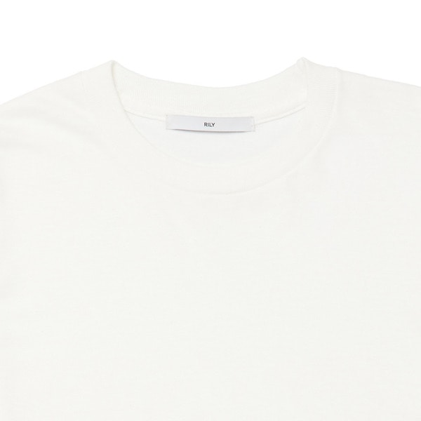 RILY Old English Tee LS 詳細画像 White 2