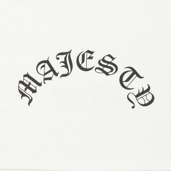 RILY Old English Tee LS 詳細画像 White 3
