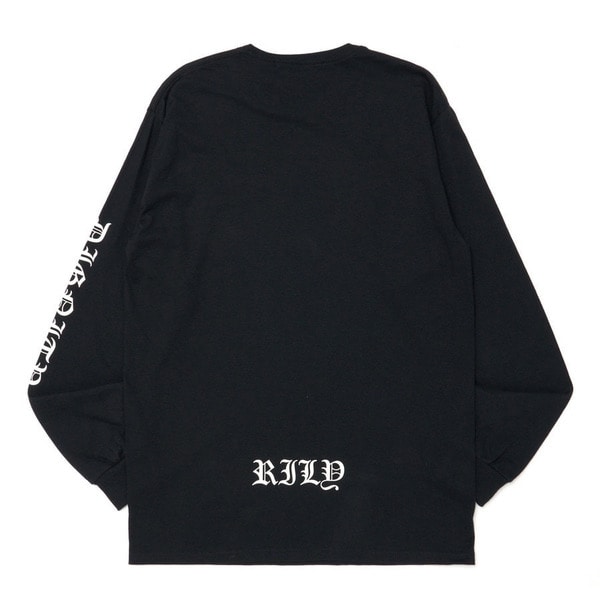 RILY Old English Tee LS 詳細画像 White 5