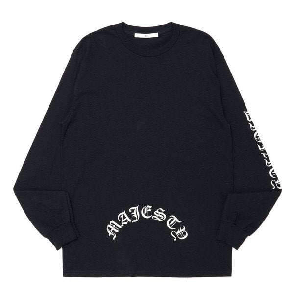 RILY Old English Tee LS 詳細画像 Black 1