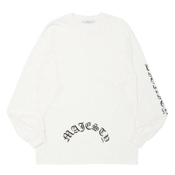RILY Old English Tee LS 詳細画像 White 1