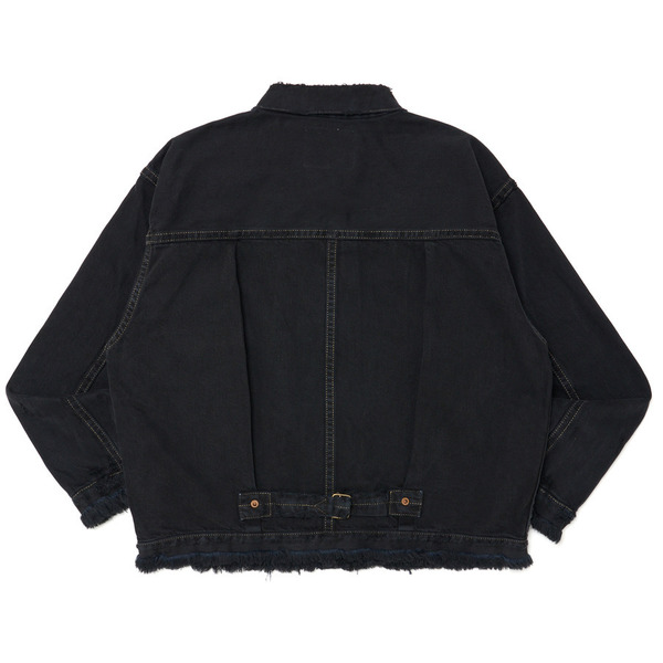 RILY R&Y SP T-Back Garment Dye Jacket 詳細画像 Black 1