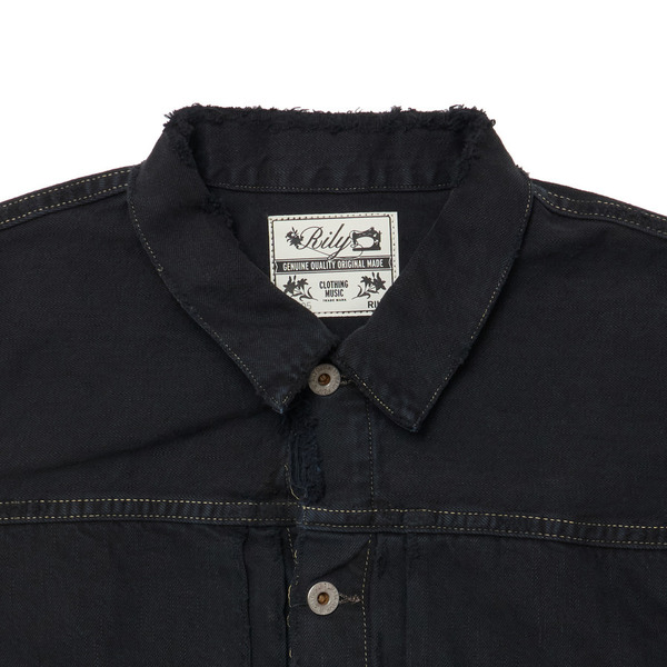 RILY R&Y SP T-Back Garment Dye Jacket 詳細画像 Black 2
