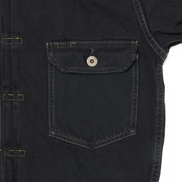 RILY R&Y SP T-Back Garment Dye Jacket 詳細画像 Black 4