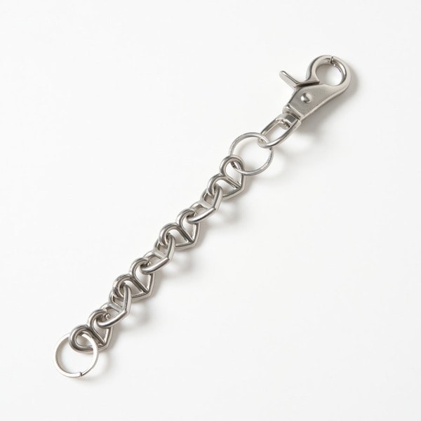 Heart Keychain 詳細画像 Silver 1