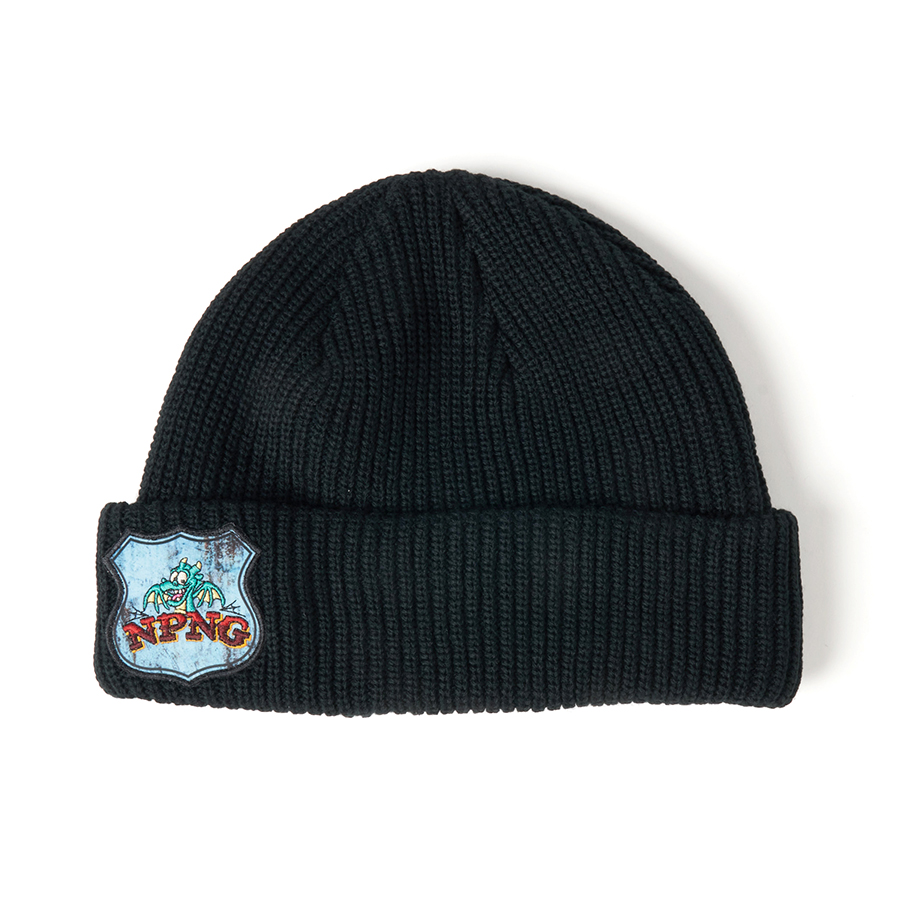 PATCH KNIT CAP 詳細画像 Black 1