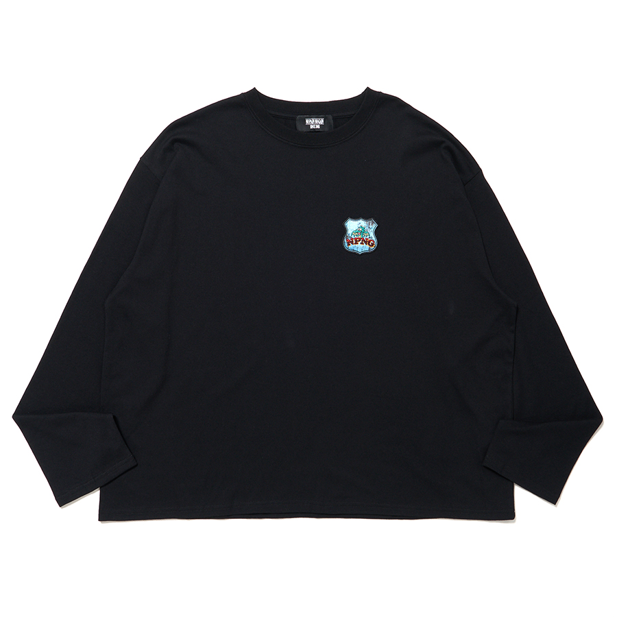 PATCH TEE LS 詳細画像 Black 1