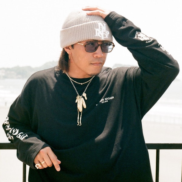 NPNG Logo Knit Cap 詳細画像 Grey 12