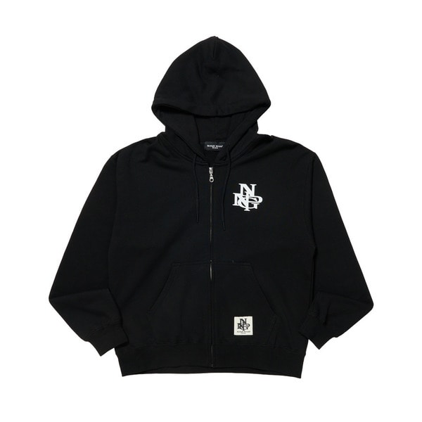 NPNG Logo Zip Hoodie 詳細画像 Black 1