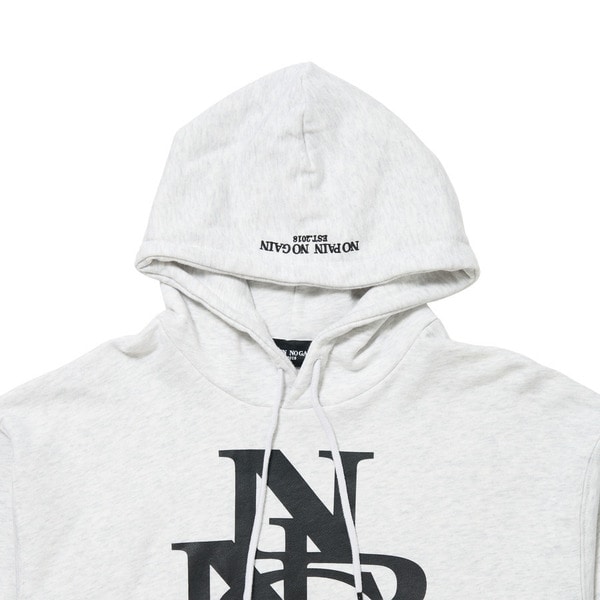 NPNG Logo Hoodie 詳細画像 Grey 2