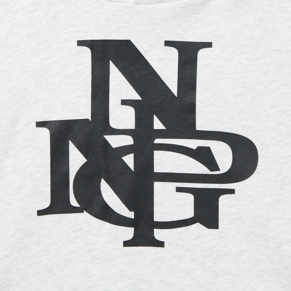 NPNG Logo Hoodie 詳細画像 Grey 4