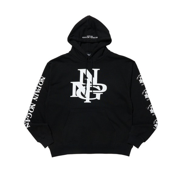 NPNG Logo Hoodie 詳細画像 Black 1