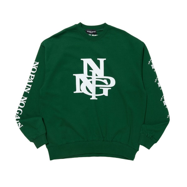 NPNG Logo Crewneck 詳細画像 Green 1