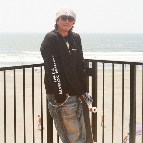 NPNG Logo Tee LS 詳細画像 Black 16