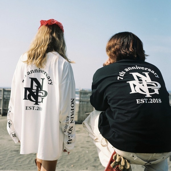 NPNG Logo Tee LS 詳細画像 Black 17