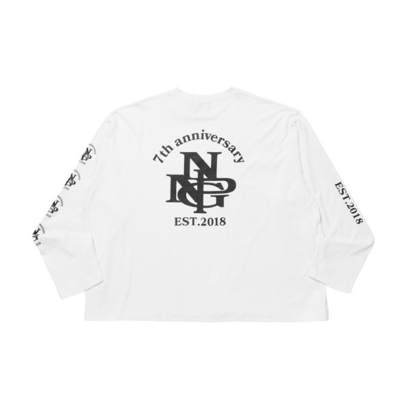 NPNG Logo Tee LS 詳細画像 White 8