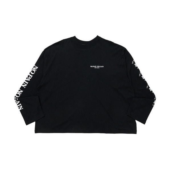 NPNG Logo Tee LS 詳細画像 Black 1