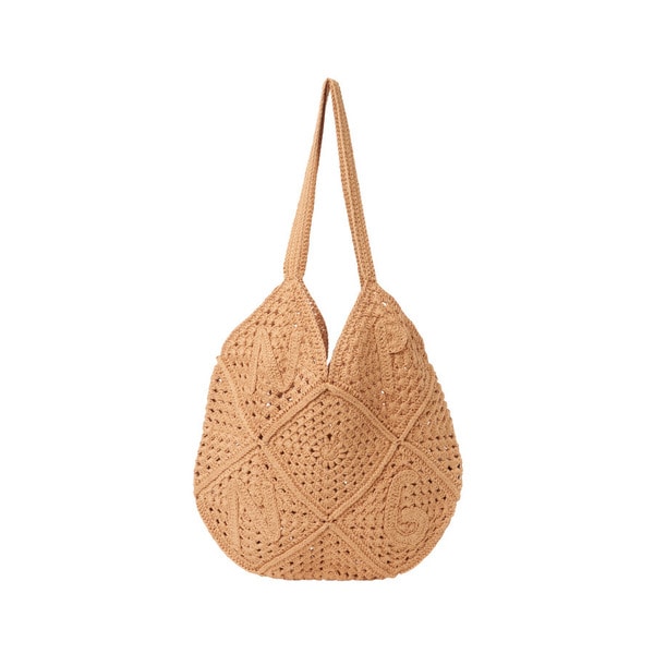 NPNG Logo Knit Bag 詳細画像 Brown 1