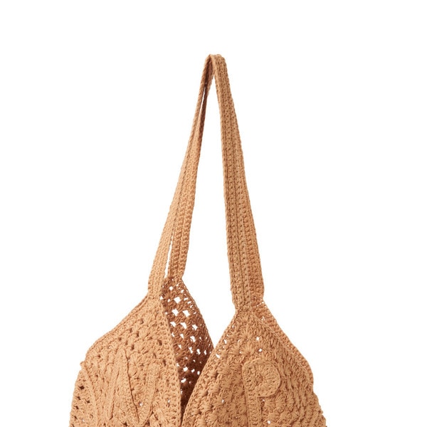 NPNG Logo Knit Bag 詳細画像 Brown 4