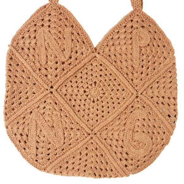 NPNG Logo Knit Bag 詳細画像 Brown 5