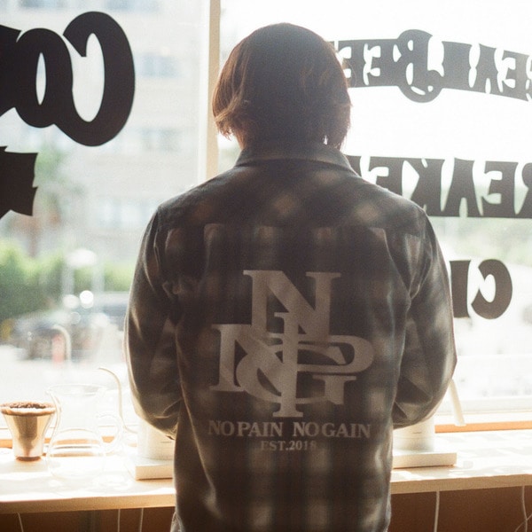 NPNG Check Shirt LS 詳細画像 Turquoise 12