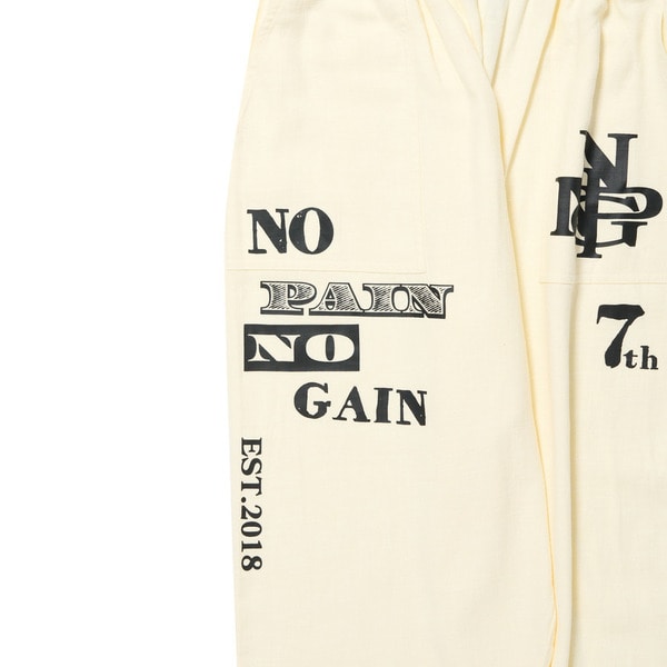 NPNG Linen Pants 詳細画像 O.White 6
