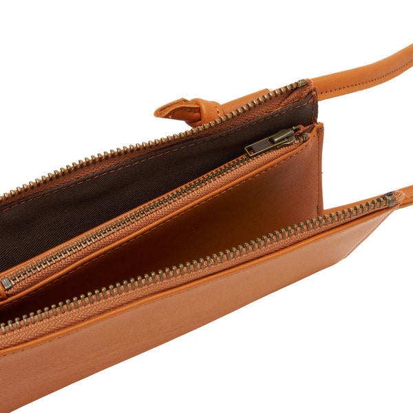NPNG Logo Wallet Phone Shoulder Case 詳細画像 Brown 5