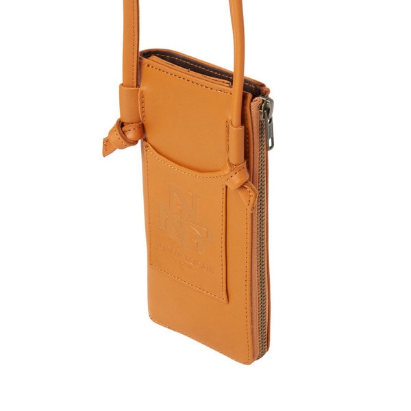 NPNG Logo Wallet Phone Shoulder Case 詳細画像 Brown 7