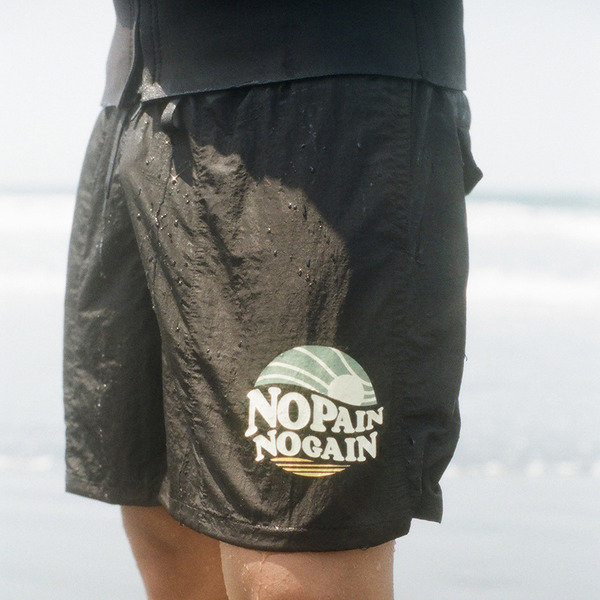 Surf Logo Marine Shorts 詳細画像 Black 10