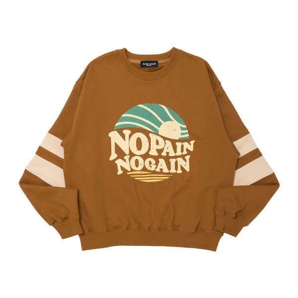 Surf Logo Crewneck 詳細画像 Brown 1