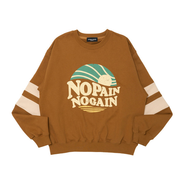Surf Logo Crewneck 詳細画像 Brown 1