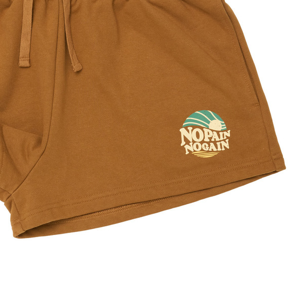 WMNS Surf Logo Shorts 詳細画像 Brown 5