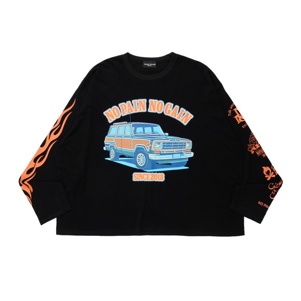 NPNG Wagon LS Tee 詳細画像 Black 1