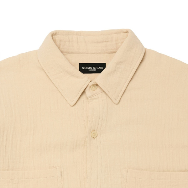 One Color Relax Shirts 詳細画像 Beige 3