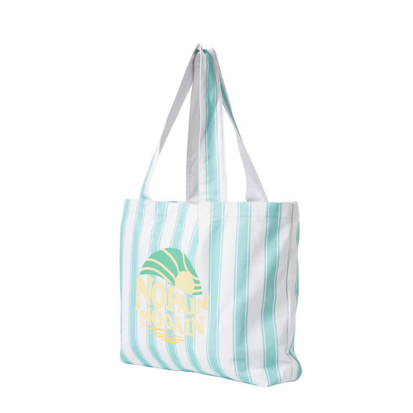 Surf Logo Striped Tote Bag 詳細画像 L.Blue 1