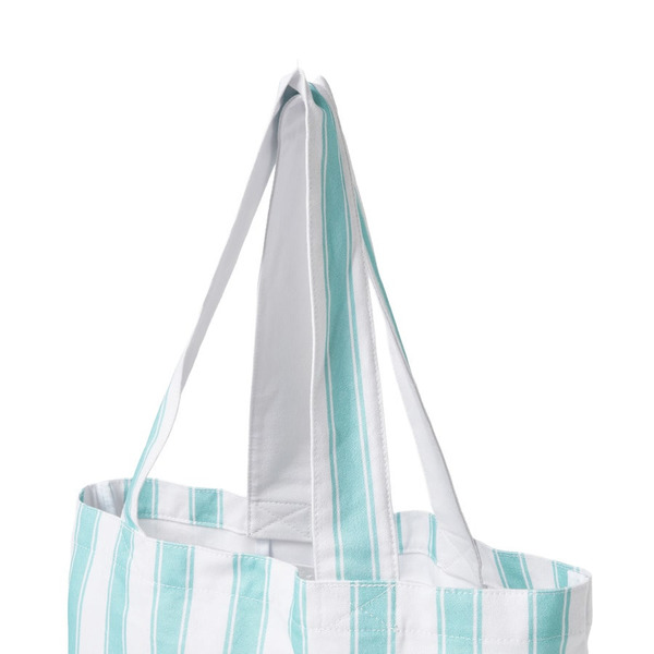Surf Logo Striped Tote Bag 詳細画像 L.Blue 6