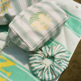 Surf Logo Striped Pouch 詳細画像