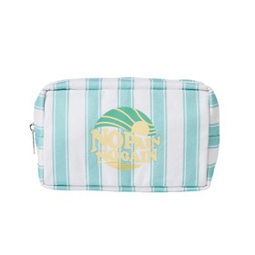 Surf Logo Striped Pouch