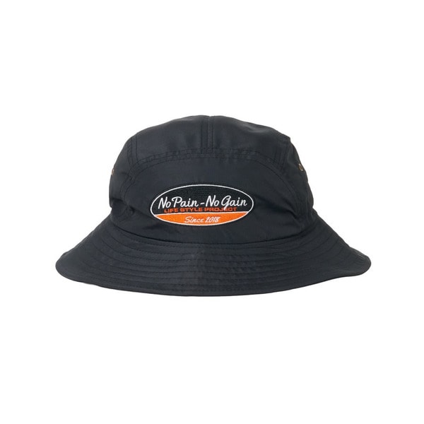 Oval Logo Boonie Hat 詳細画像 Black 2