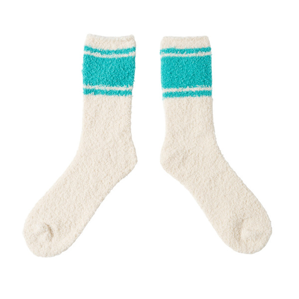 Surf Logo Fluffy Socks 詳細画像 L.Blue 1