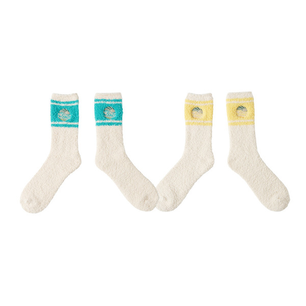 Surf Logo Fluffy Socks 詳細画像 L.Blue 9