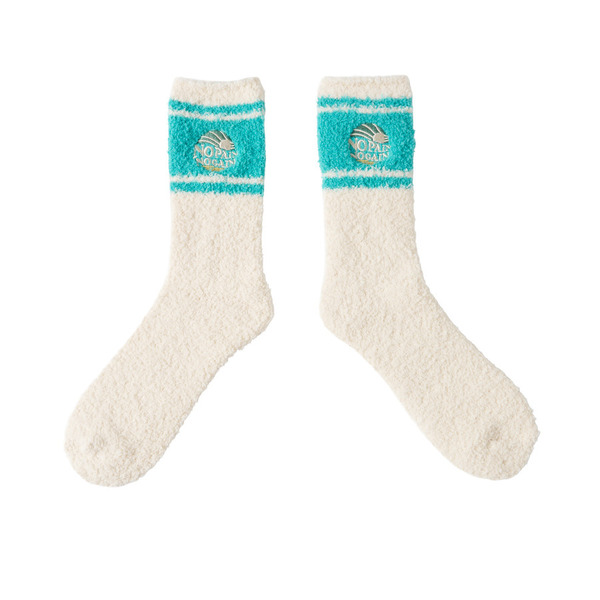 Surf Logo Fluffy Socks 詳細画像 L.Blue 1