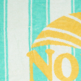 Surf logo Striped Bath Towel 詳細画像