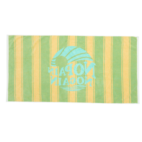 Surf logo Striped Bath Towel 詳細画像 L.Blue 1