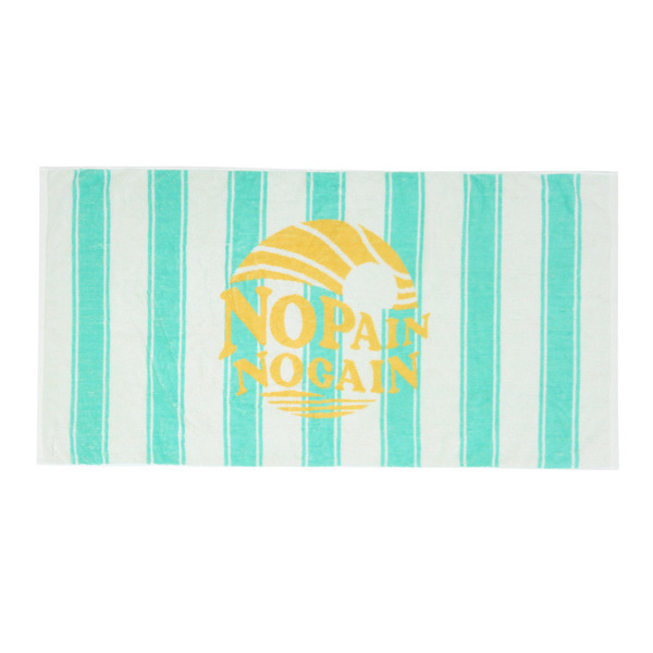 Surf logo Striped Bath Towel 詳細画像 L.Blue 1