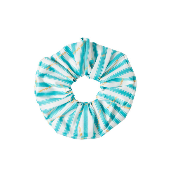Surf Logo Striped Scrunchie 詳細画像 L.Blue 1