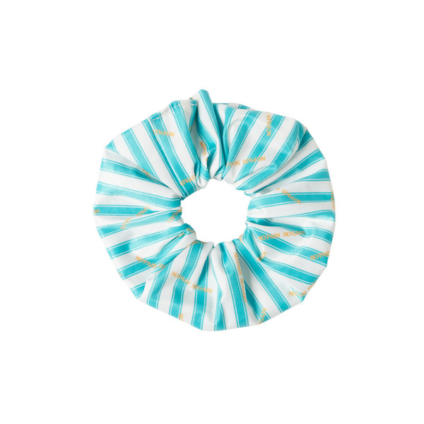 Surf Logo Striped Scrunchie 詳細画像 L.Blue 1