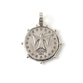 TOURNE Original Coin Charm SV925