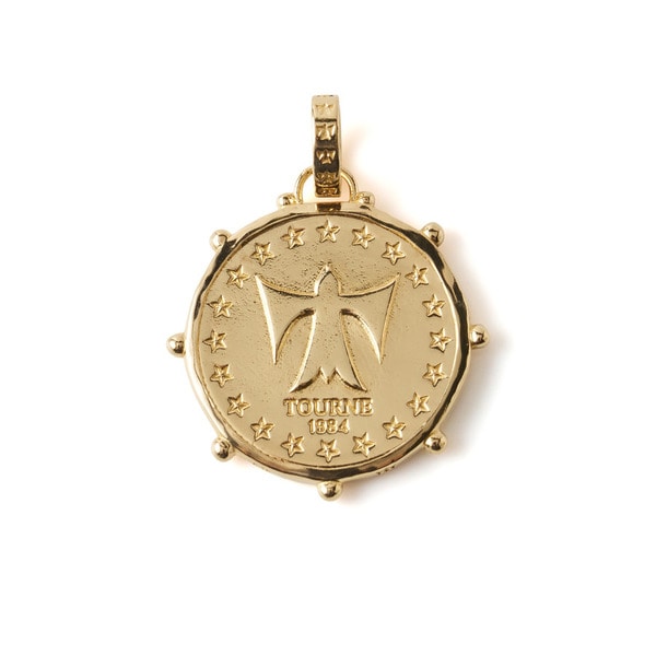 TOURNE Original Coin Charm K18YG		 詳細画像 Gold 1